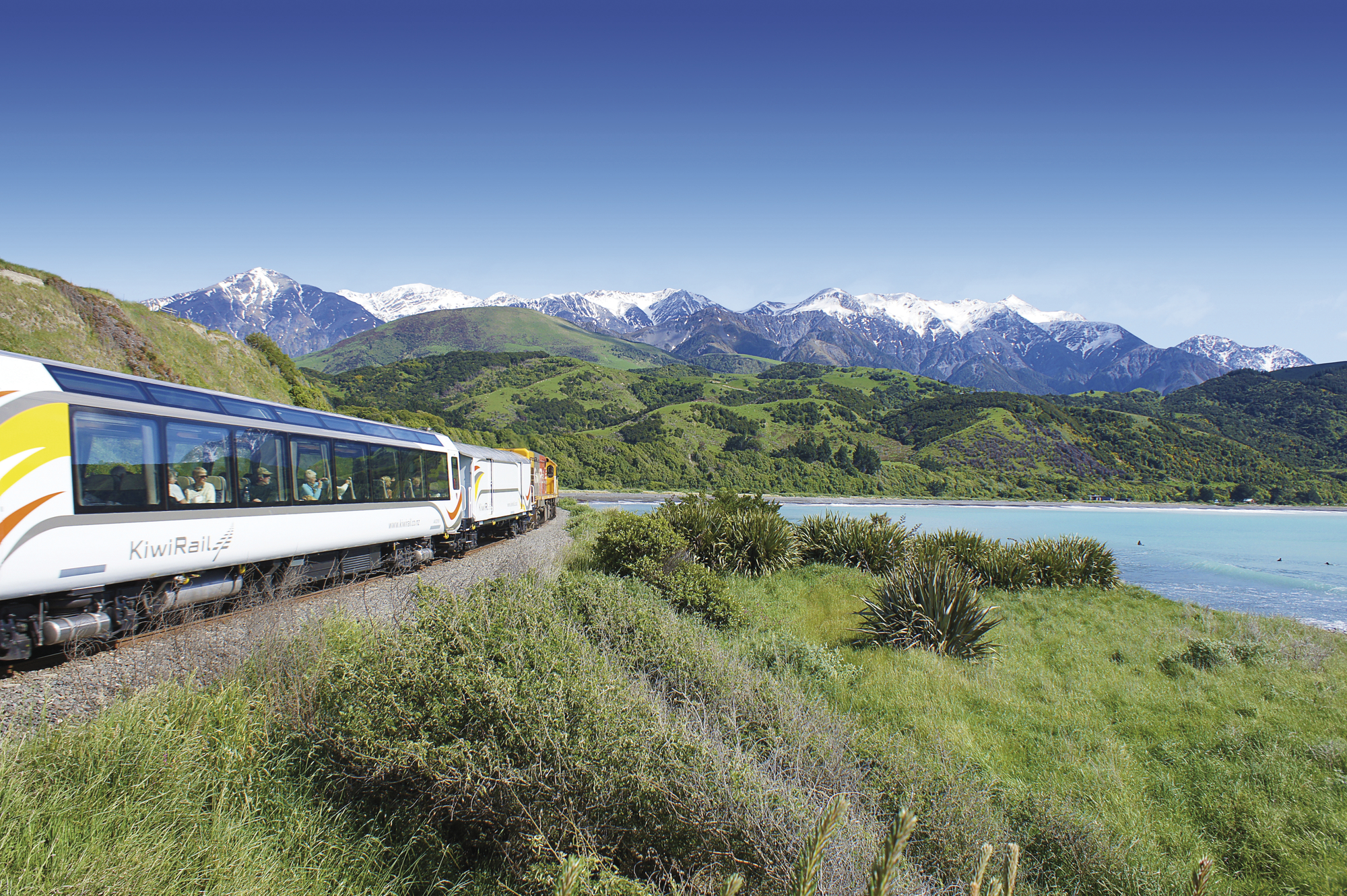 Neuseeland - komfortabel mit der Bahn